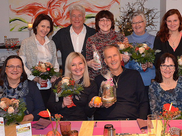 Die Helferinnen Frau Birkner, Frau Dörrich, Frau Schnake, Frau Schneider